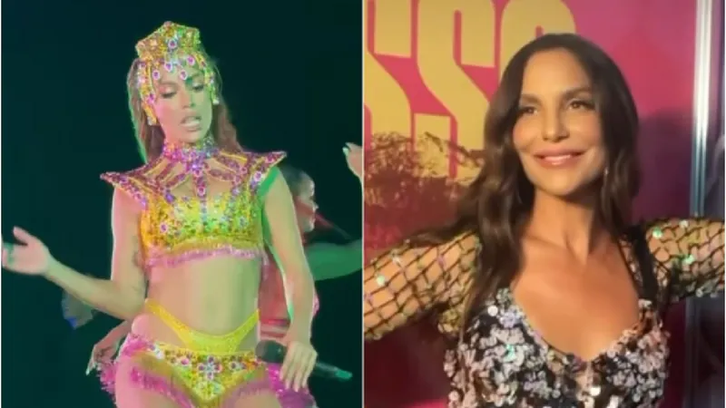 Ivete Sangalo expõe affair de Anitta durante show: "Se prepare psicologicamente"