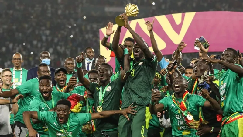 Senegal foi a última seleção a conquistar a Copa Africana de Nações