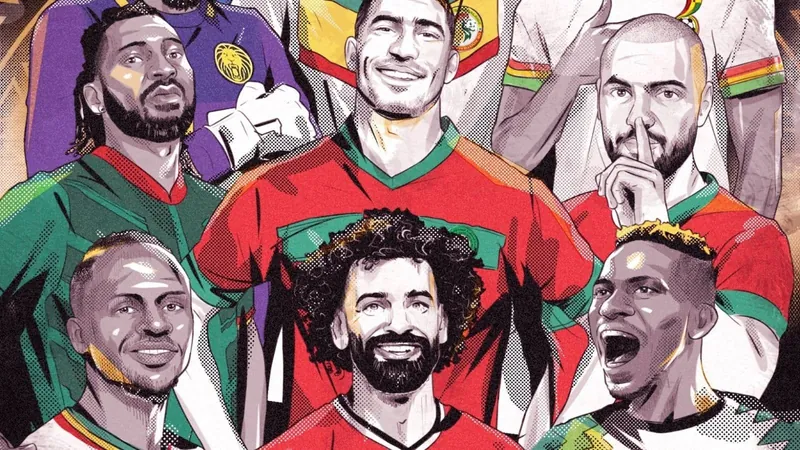 Salah, Mané, Osimhen e mais: veja os craques da Copa Africana de Nações