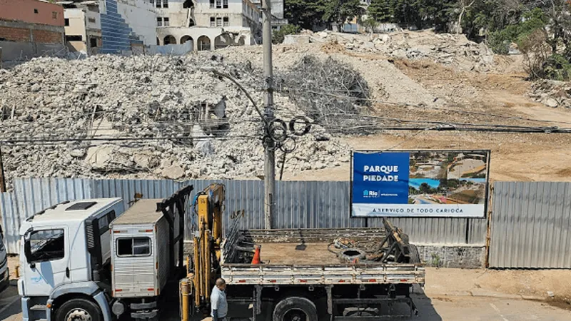 Primeira fase do novo Parque Piedade, na Zona Norte do Rio, já conta com espaços de lazer