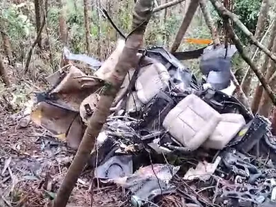 Justiça arquiva inquérito policial sobre queda de helicóptero em Paraibuna 