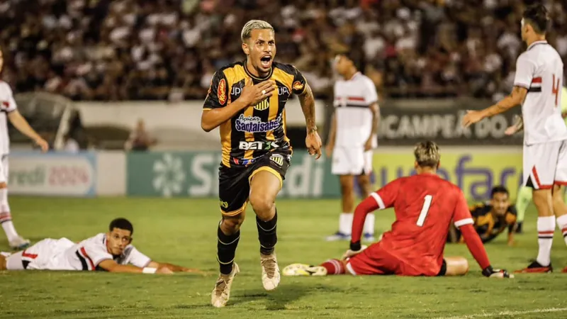 O Tigre venceu o adversário por 3 a 2