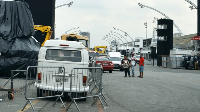 Sambódromo de SP não terá estacionamento para carros particulares no Carnaval