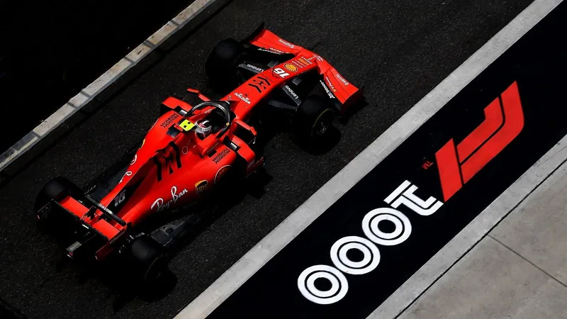 Charles Leclerc (Ferrari) no GP da China 2019