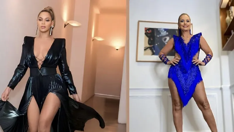 Aos 62 anos, “vovó musa” da Vila Isabel desfila com look inspirado em Beyoncé