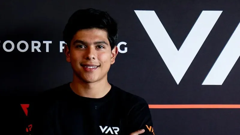 Rafael Villagómez estreia na F2 pela VAR, após correr pelo time em outras categorias