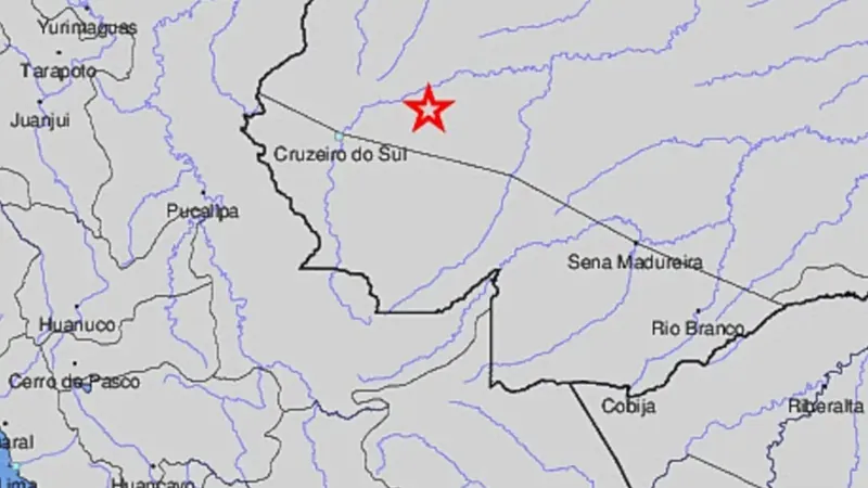 Região Norte registra maior tremor de terra na história do Brasil