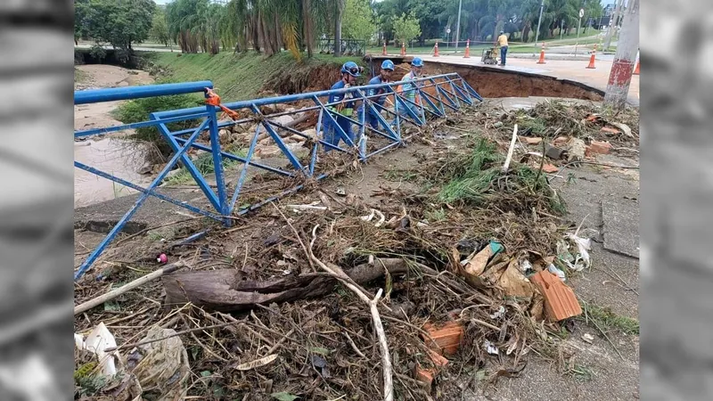 Limpeza de ruas e trabalho de apoio social são feitos em Sorocaba