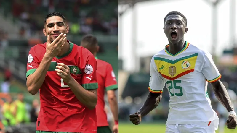 Hakimi e Camara são destaques da fase de grupos da Copa Africana de Nações