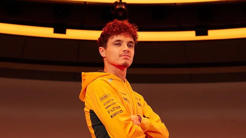 Lando Norris estende seu contrato com a McLaren