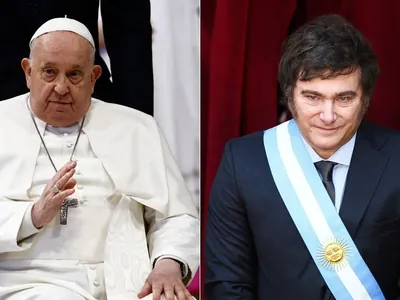 Papa Francisco irá se reunir com Javier Milei em fevereiro no Vaticano