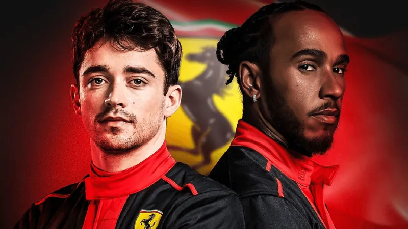 Post da F1 com Leclerc e Hamilton bate um milhão de curtidas em meia hora