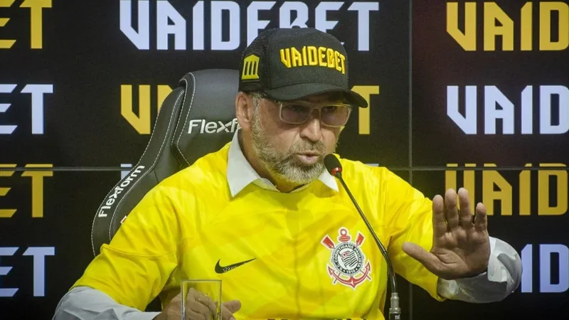 Presidente do Corinthians desabafa sobre má fase: "Piada estava no ano passado"