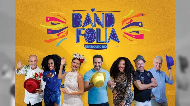 Band apresenta desfiles da Série Ouro do Carnaval do Rio com exclusividade