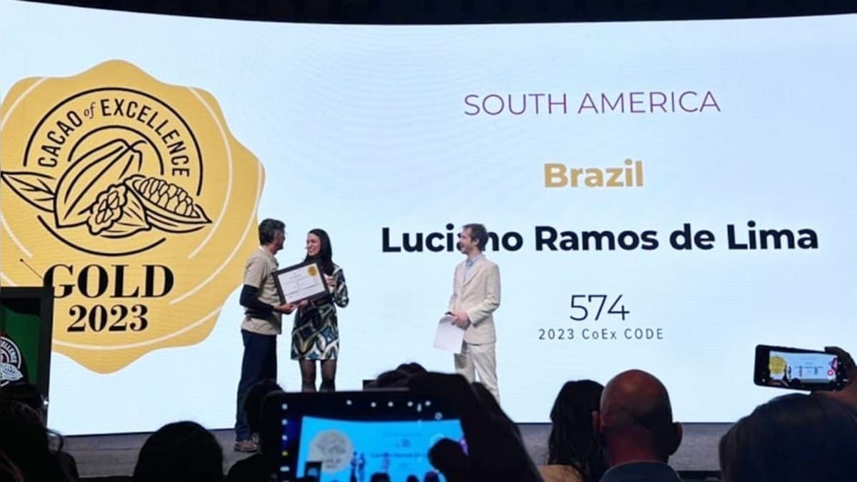 Cacau produzido na Bahia ganha medalha de ouro no “Oscar do Chocolote