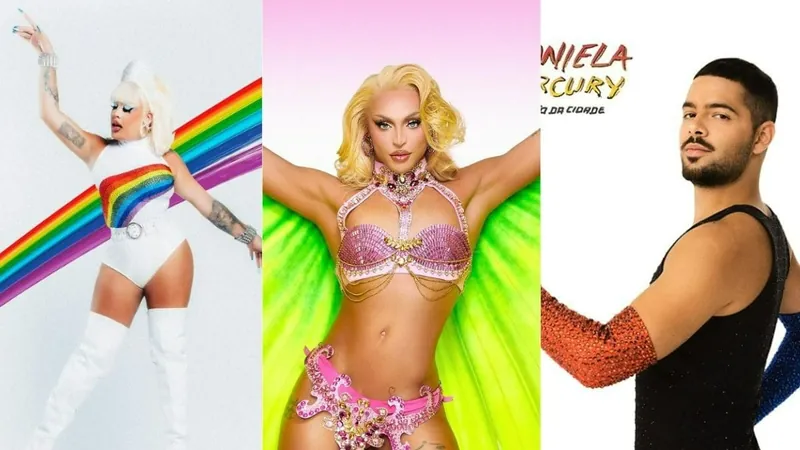 Pabllo, Gloria e Pedro Sampaio: artistas brilham com looks icônicos no Carnaval