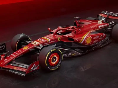 Ferrari apresenta carro para temporada 2024 da Fórmula 1; veja fotos
