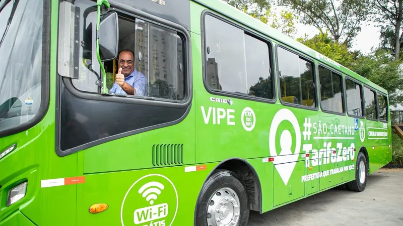 São Caetano (SP) tem linha de ônibus gratuita para estudantes universitários