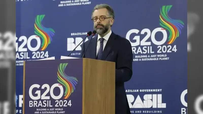 Embaixador Lyrio na Reunião de Chanceleres do G20