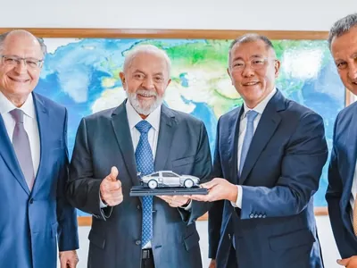 Hyundai planeja investir US$ 1,1 bilhão no Brasil até 2032, diz Lula