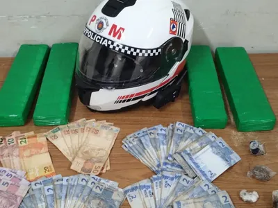 Homem é preso com tijolos de maconha e dinheiro em Araçatuba