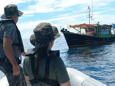 Polícia Ambiental identifica pesca irregular em Ubatuba 
