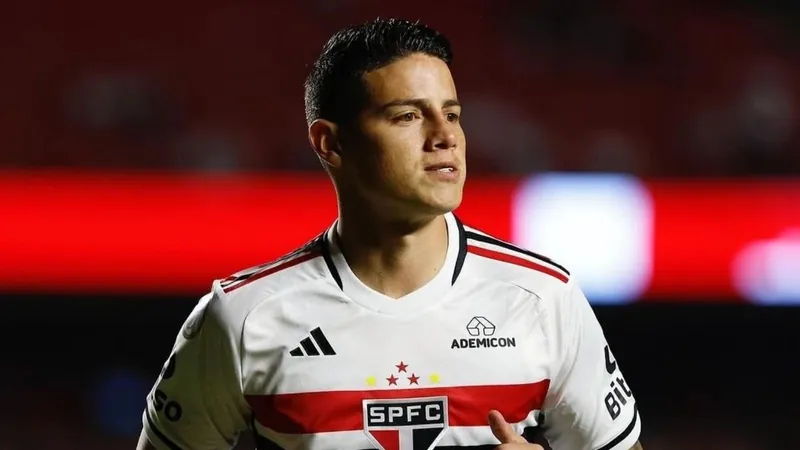 James Rodríguez será inscrito no Campeonato Paulista