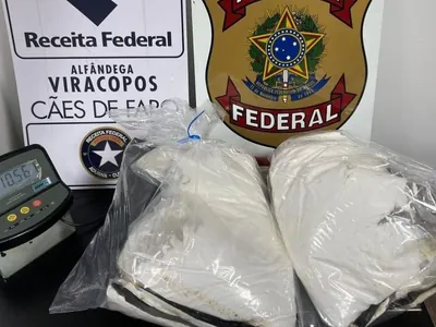 Passageiros são presos ao tentar embarcar para França com 10,5 kg de cocaína