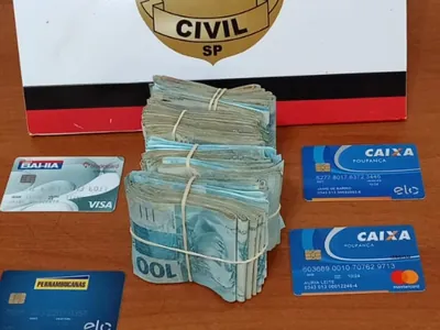 Polícia apreende joias e R$ 39 mil em dinheiro em Santa Cruz do Rio Pardo