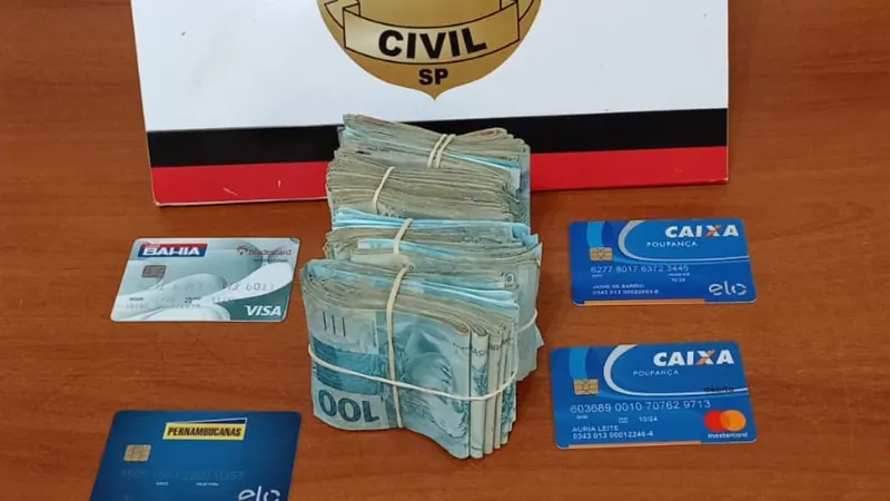 Polícia apreende joias e R$ 39 mil em dinheiro em Santa Cruz do Rio Pardo