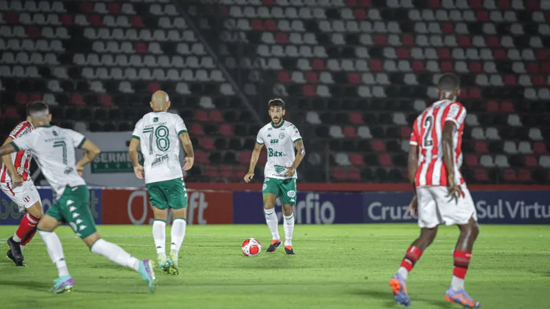 Camacho na última partida contra o Botafogo-SP