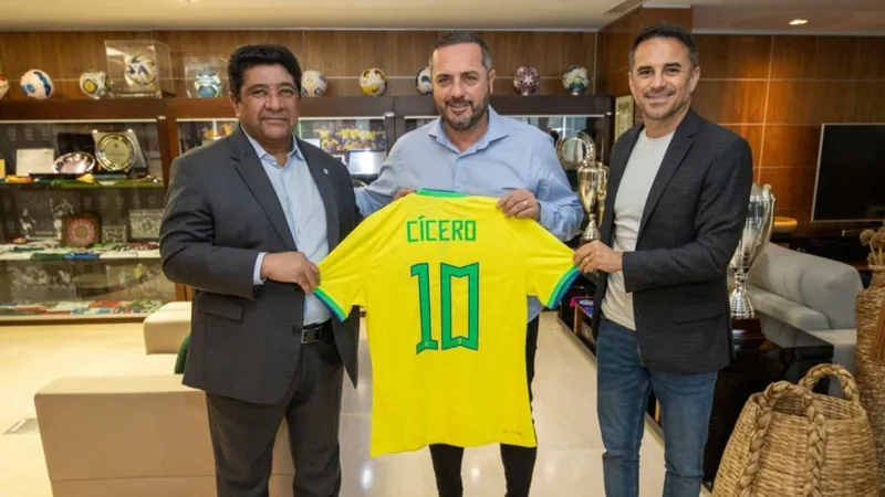 CBF oficializa Cícero Souza como gerente geral técnico das seleções masculinas