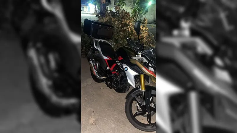 Polícia recupera moto de ex-atirador de elite do Bope baleado durante assalto