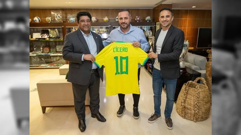 CBF anuncia Cícero Souza como gerente geral das seleções masculinas