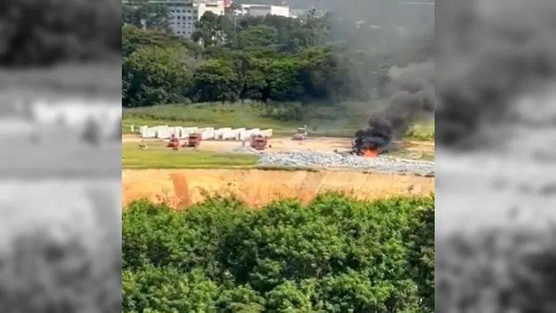 Aeronave cai e deixa dois mortos em BH