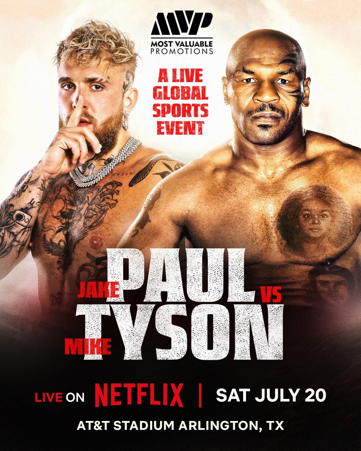 Mike Tyson Vs Jake Paul Veja Data E Informa Es Sobre A Luta De Boxe   Mike Tyson E Jake Paul Vao Se Enfrentar Em Luta De Boxe 185130 