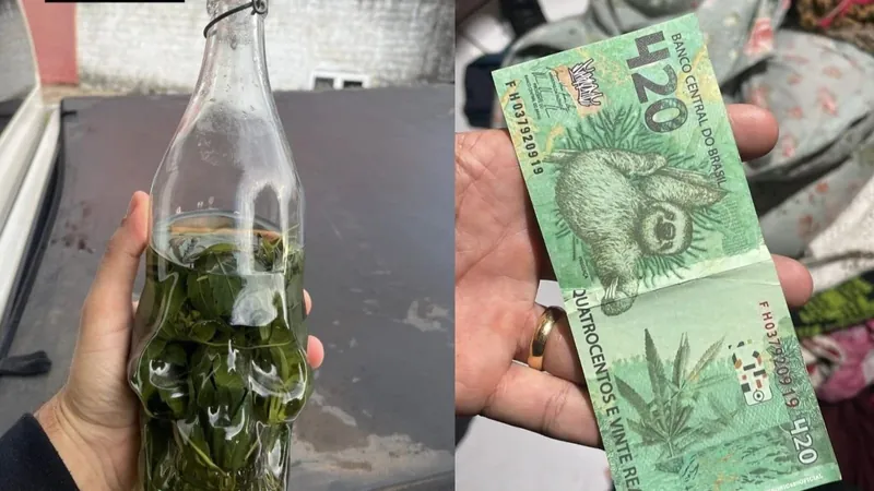 Operação apreende bebida de maconha e cédula falsa de R$ 420 no Piauí