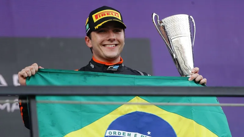 Enzo Fittipaldi é substituído por piloto britânico nas duas últimas etapas da F2 em 2024