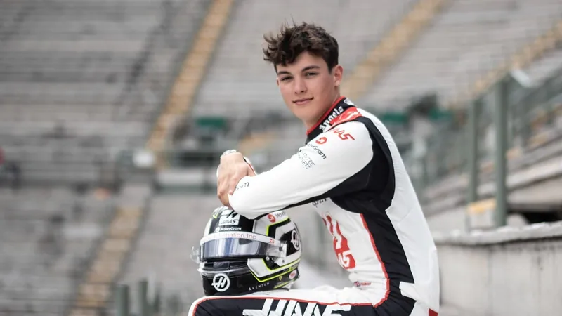 Haas confirma piloto britânico da F2 para a temporada 2025 da Fórmula 1