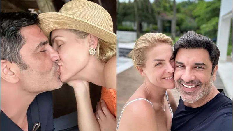 Ana Hickmann e Edu Guedes