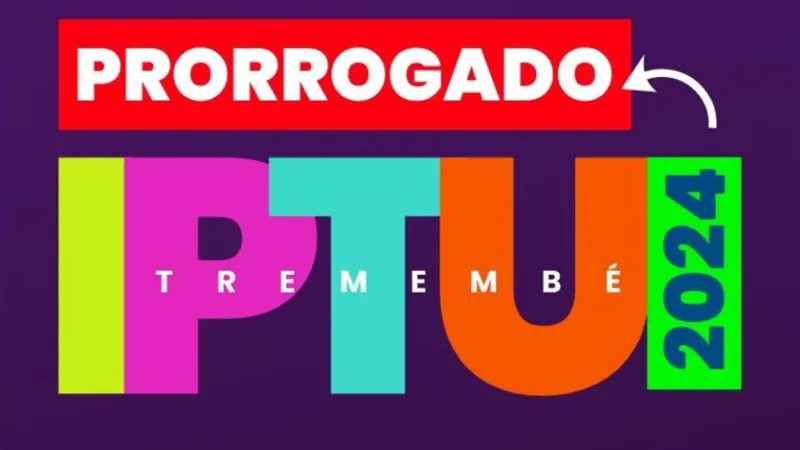 Tremembé prorroga pagamento em cota única e da primeira parcela do IPTU