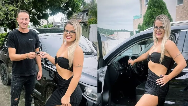 Quem é a influenciadora que ganhou carro zero do marido após sexo com ator pornô