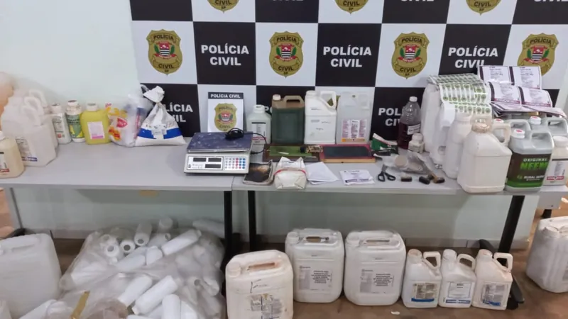 Polícia Civil identifica grupo que vendia insumos agrícolas adulterados