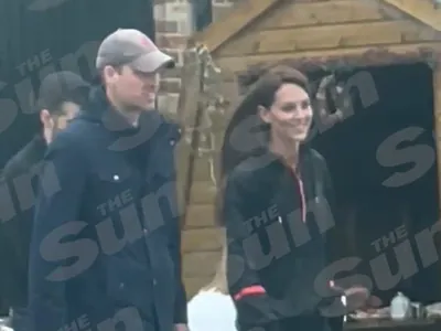 The Sun e TMZ publicam vídeo de Kate Middleton em passeio com William; veja