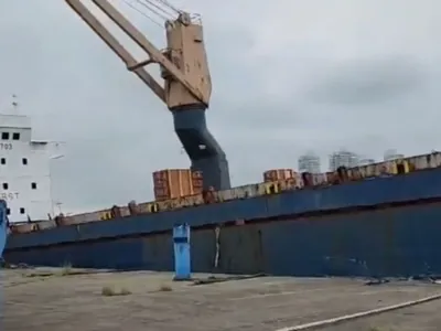 Navio envolvido em investigação da PF vira problema no Porto de Santos