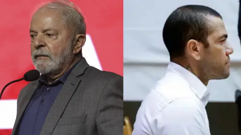 Em festa do PT, Lula critica possibilidade de Daniel Alves deixar prisão