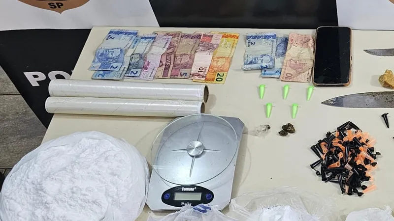 Trio é preso por tráfico de drogas em Lençóis Paulista