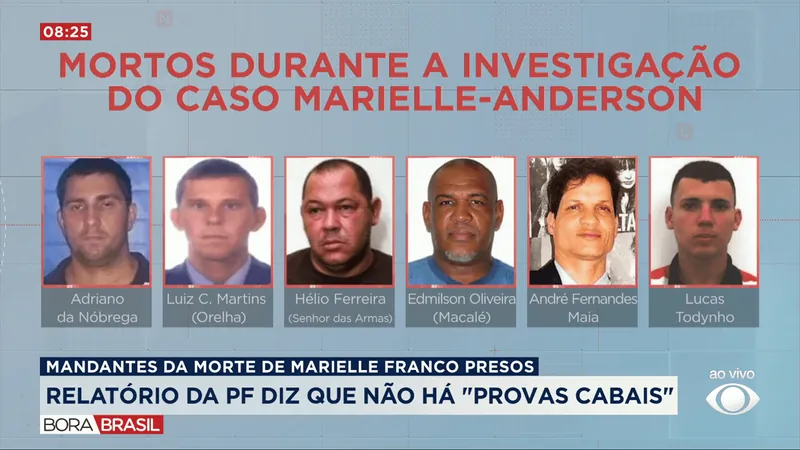 Seis acusados de envolvimento no caso Marielle morreram ao longo da investigação