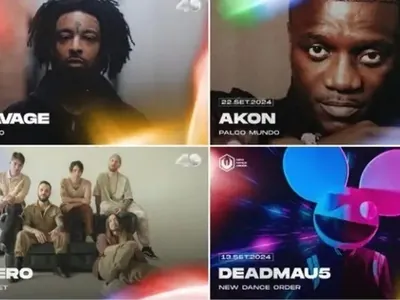 Rock in Rio 2024 anuncia 21 Savage, Akon, NX Zero e Deadmau5 no line-up