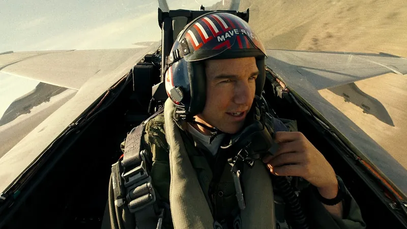 “Top Gun: Maverick” (2022) foi a maior bilheteria da carreira de Tom Cruise
